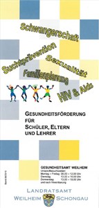 Broschüre "Gesundheitsförderung für Schüler, Eltern und Lehrer"