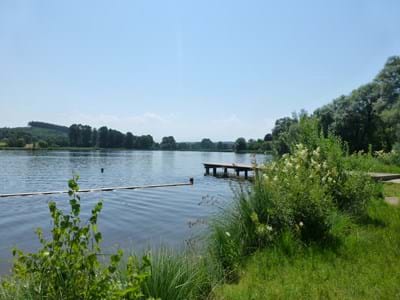 Der Stiefelweiher in Hohenpeißenberg Der Stiefelweiher in Hohenpeißenberg