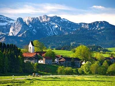 Prem Prem mit Allgäuer Alpen