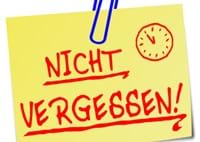 Nicht vergessen
