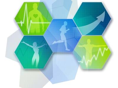 Gesundheitssymbole Verschiedene Gesundheitssymbole