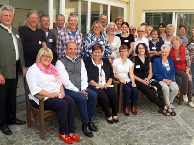Teilnehmer am Treffen der Nachbarschaftshilfen TeilnehmerInnen am Treffen der Nachbarschaftshilfen vom 23.06.2018