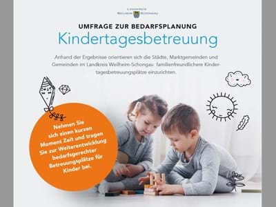 Bild-Elternbefragung Zwei Kinder beim spielen