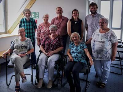 Fortbildung "Nachfolge in der Selbsthilfegruppe" Teilnehmer an der Fortbildung