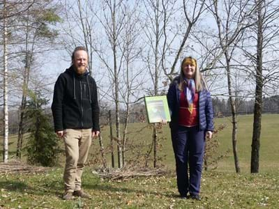 Johann-Christian Hannemann und Heike Grosser - Kreisfachberater für Gartenkultur und Landespflege