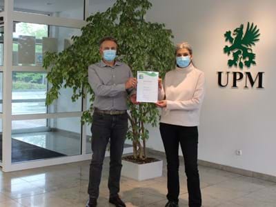 Wolfgang Ohnesorg, General Manager und Ute Soller, Manager OHS / Environment & Management Systems Wolfgang Ohnesorg, General Manager und Ute Soller, Manager OHS / Environment & Management Systems