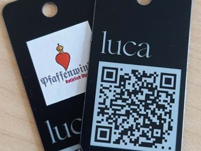 Luca-App-Schlüsselanhänger Schlüsselanhänger