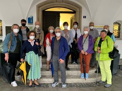 Seniorenbeauftragte-Stadtführung Stadtführung der Seniorenbeauftragten des Landkreises