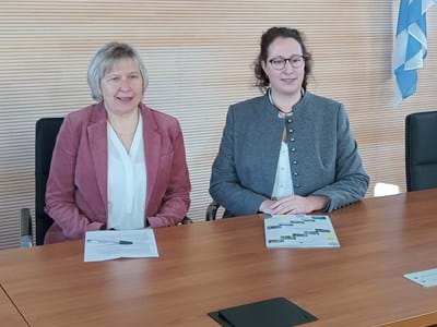 Vorstellung Pflegepool Andrea Bauer und Stefanie Hör