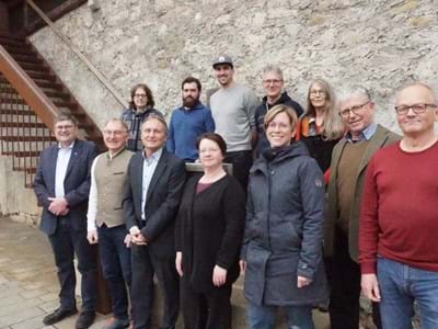 KOBE Vereinsforum Vorstandswechsel Waren zufrieden mit dem Programm: Teilnehmerinnen, Teilnehmer und Referenten des KO-BE-Vereinsforums zum Thema Vorstandswechsel am 3. März 2023 in Schongau.