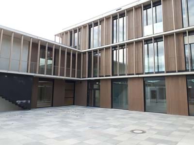 Erweiterungsbau Welfengymnasium Schongau Ansicht des Erweiterungsbau des Welfengymnasium Schongau