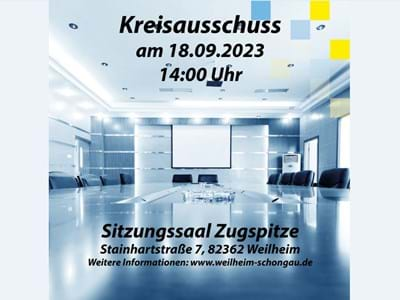 Kreisausschusssitzung vom 18.09.2023