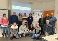 Medienscouts Gruppenfoto Betreuungslehrkräfte und Co.