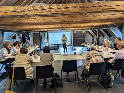 Stieß auf große positive Resonanz: das fünfte Treffen der Pflegestützpunkte in Schongauer Turmsaal