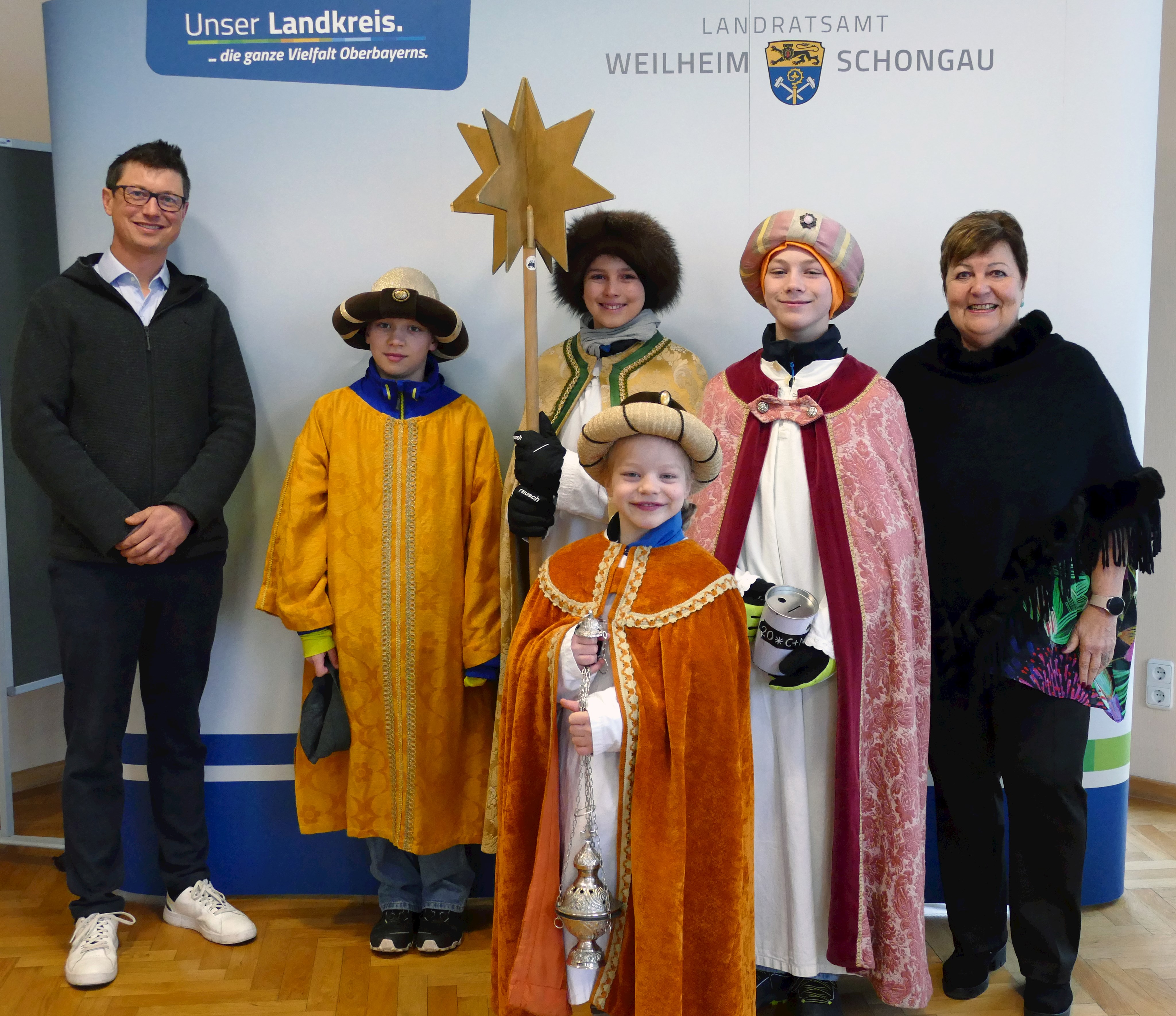 Besuch der Sternsinger