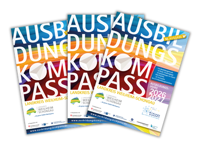 erfolgreicher Berufsorientierungshelfer feiert 2026 seinen zehnten Geburtstag: der Ausbildungskom-pass Weilheim-Schongau