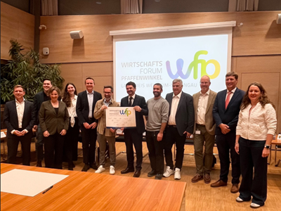 Die Initiatoren des WirtschaftsForum (WFP)Pfaffenwinkel bei der Pressekonferenz